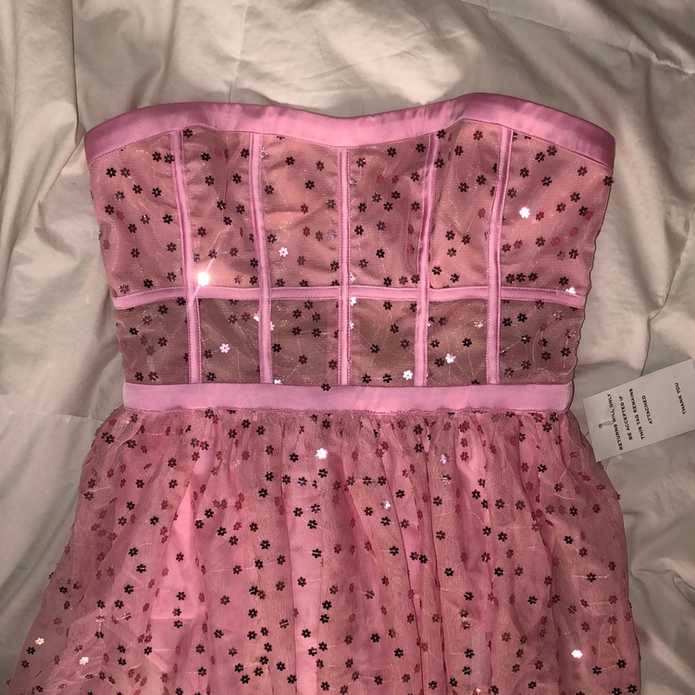 FOR LOVE AND LEMONS PINK DRESS